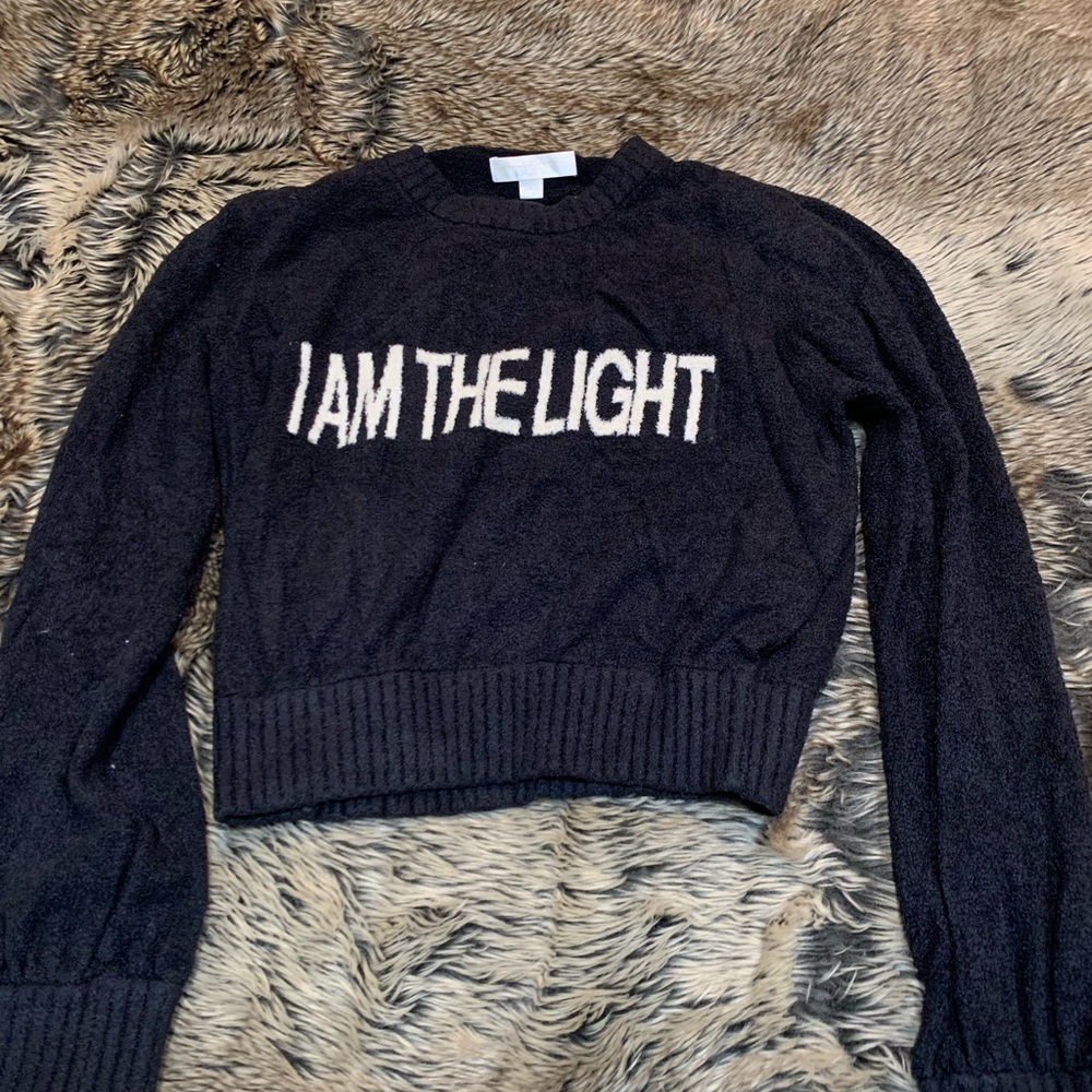 Spiritual Gangster I Am The Light Melody Plush Sweatshirt Women’s Size L